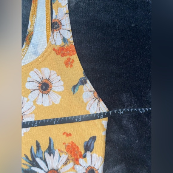 Zara (Trafaluc) - Floral Body-con Sunflower Dress - Sz- M 👗🛍️ - Picture 6 of 8